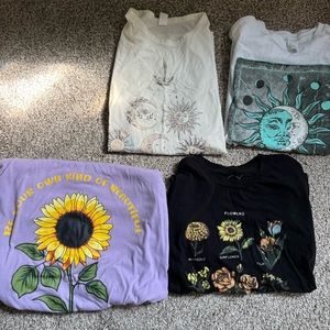 Miscellaneous graphic tee lot